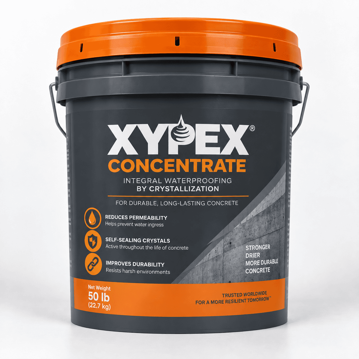 Product photo of XYPEX Concentrate — 50 lb Pail