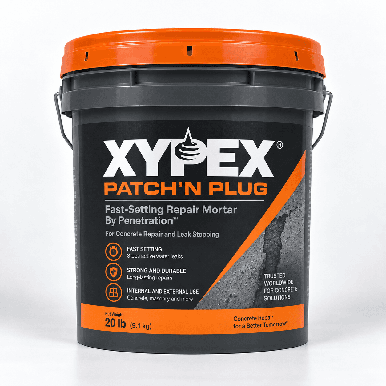 Product photo of XYPEX Patch'n Plug — 20 lb Pail