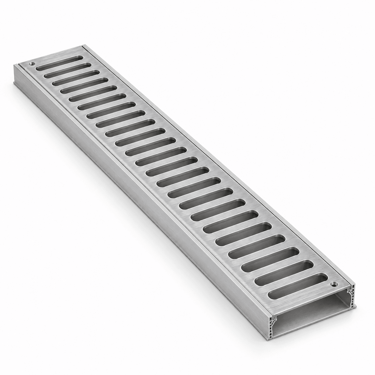 Product photo of 9" × 1" × 36" Aluminum Trench Grate