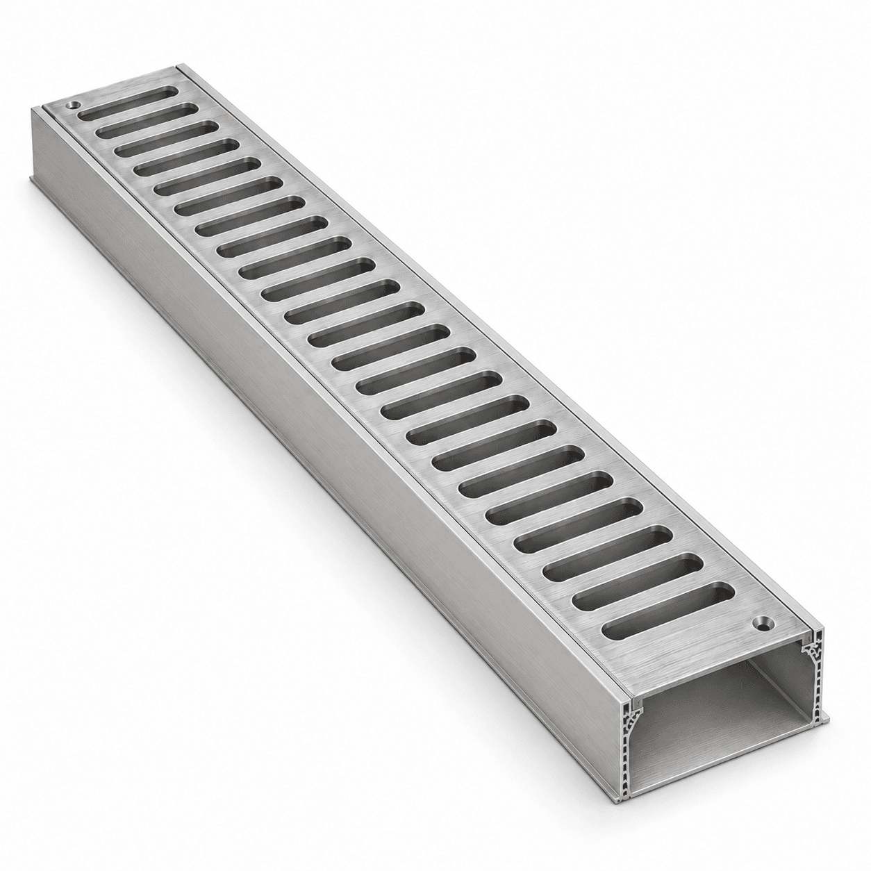 Product photo of 9" × 1.5" × 36" Aluminum Trench Grate