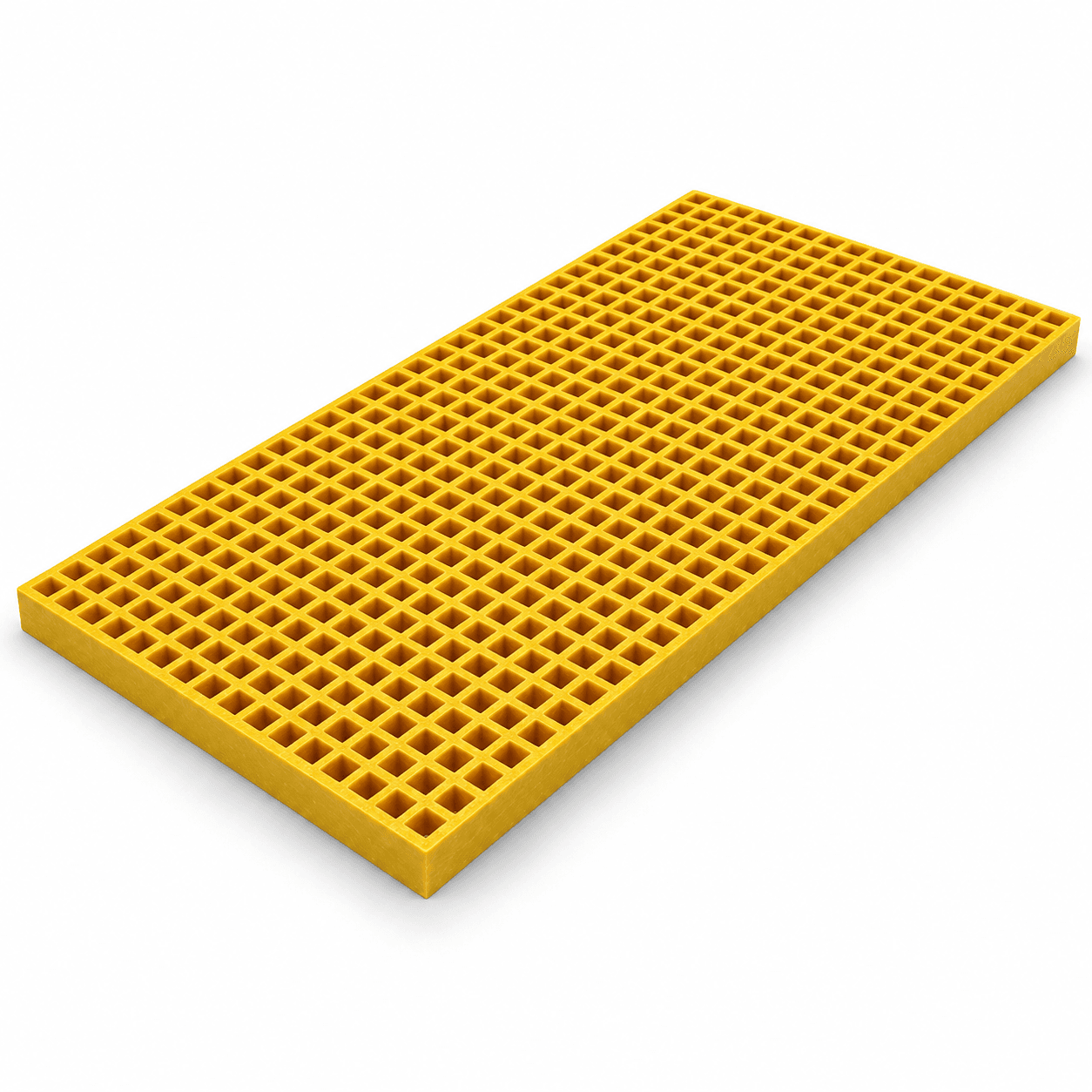 Product photo of 18-1/4" × 36-1/4" × 1" Fiberglass LD Trench Grate