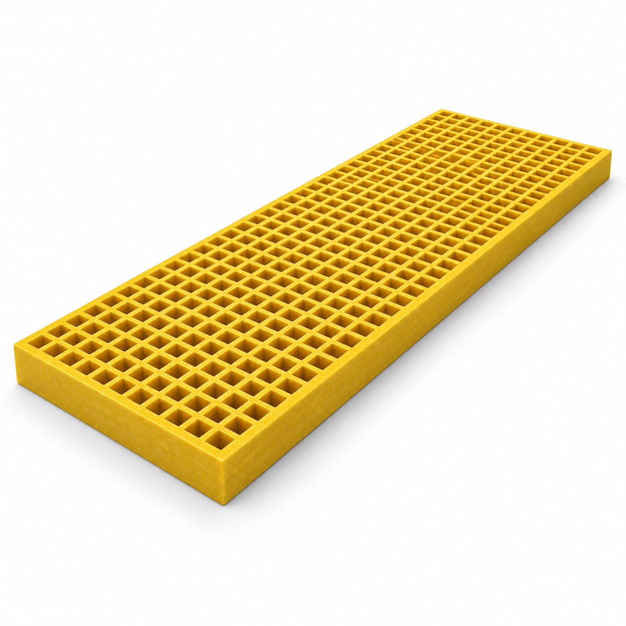 Product photo of 10-3/4" × 36-1/4" × 1.5" Fiberglass Super Heavy Duty Grate