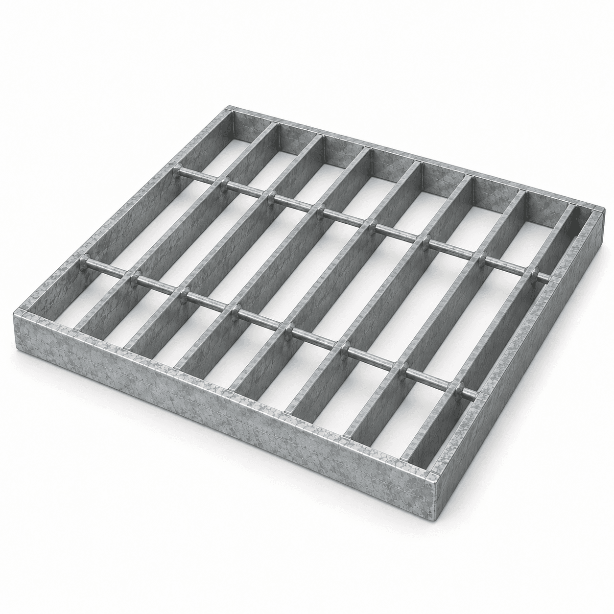 Product photo of 18" × 18" × 1.25" Steel Pit Grate