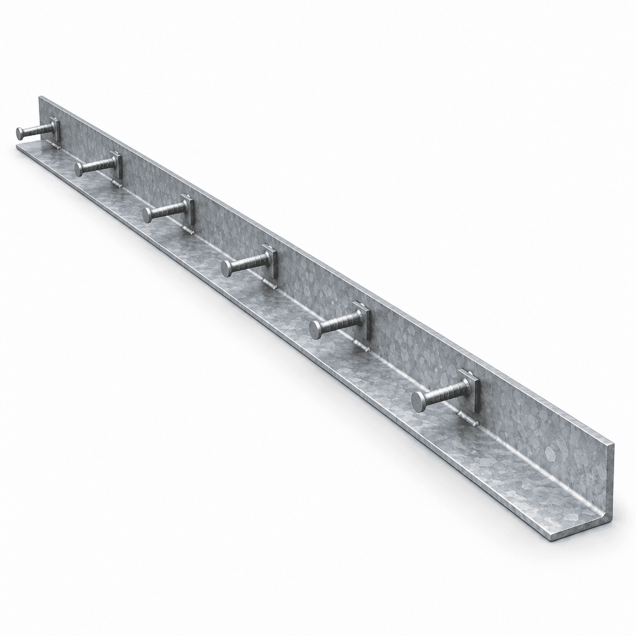 Product photo of 2" × 2" × 1/4" × 96" Angle Embed — Type A