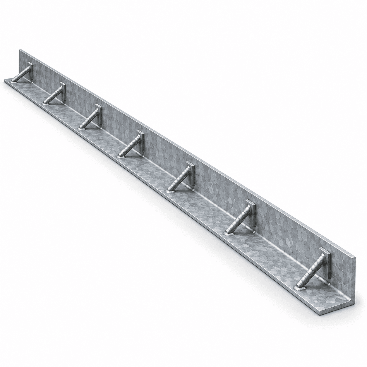 Product photo of 3" × 3" × 1/4" × 96" Angle Embed — Type Y