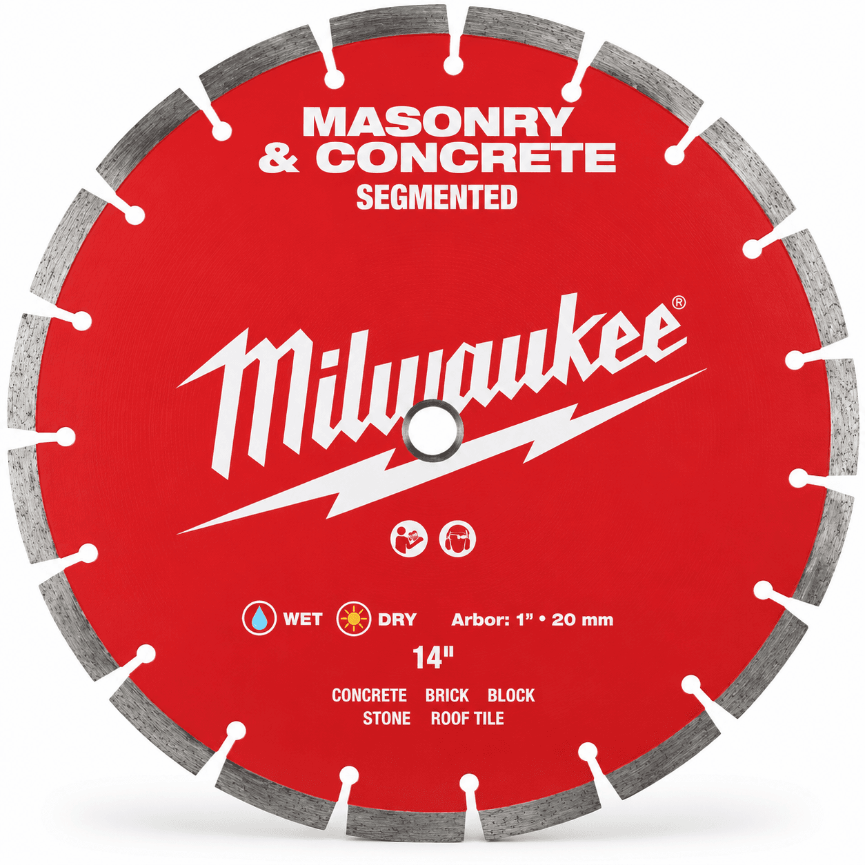 Product photo of Milwaukee 14 in. Segmented Masonry & Concrete Diamond Blade